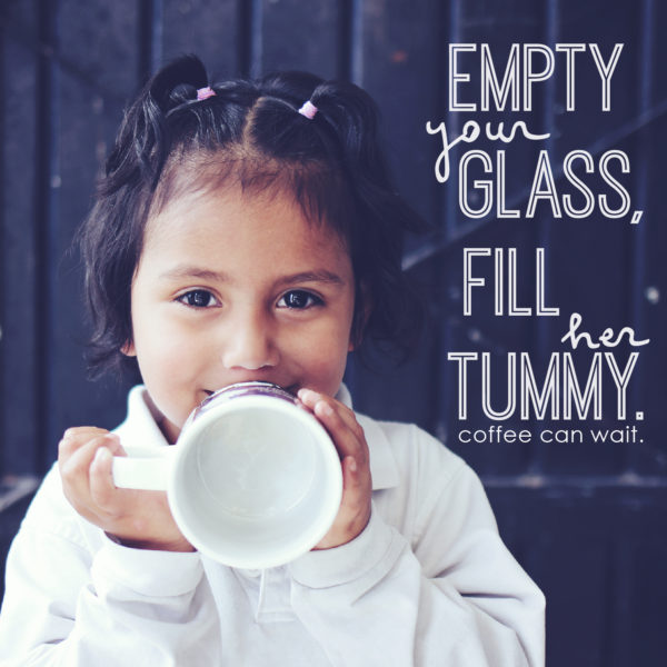 Coffee can wait! Emmanuel Ministries